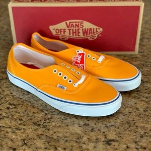 Vans yellow canvas